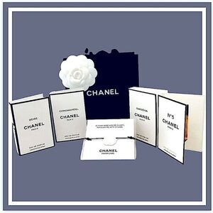 CHANEL BEAUTY SET PERFUME ME WITH CHANEL BRACELET AND 5 FRAGRANCE